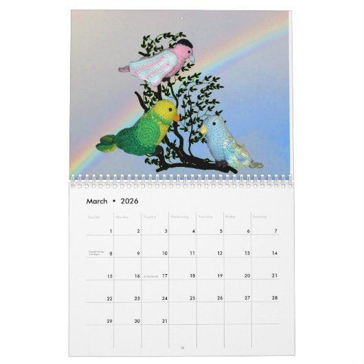 Kalender - Handgemachte Puppen - vol. 5 (Mär 2026)