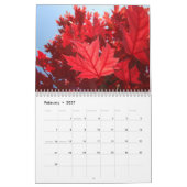 KALENDER-HERBST Kalender FALL-KUNST Blätter (Feb 2027)