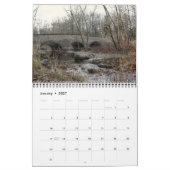 Kalender - Herbstwald und Wasser (Jan 2027)