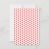 Kalender Herz Hochzeit Termin vormerken Save The Date (Rückseite)
