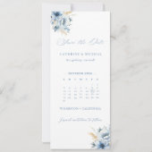 Kalender Hochzeiten Foto Standrahmen Gerettet T Save The Date (Rückseite)