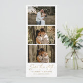 Kalender Hochzeitskabinett-Standrahmen für das Fot Save The Date (Stehend Vorderseite)