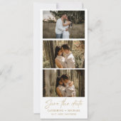 Kalender Hochzeitskabinett-Standrahmen für das Fot Save The Date (Vorderseite)