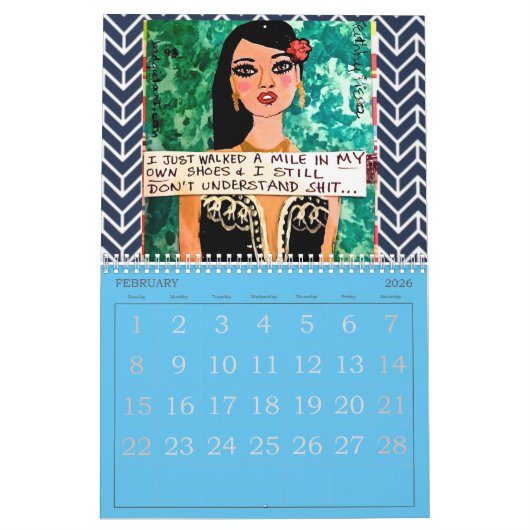 Kalender - ich machte ihn nicht zur Turnhalle (Feb 2026)