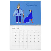 Kalender in Lothringen, Frankreich (Feb 2027)