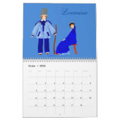 Kalender in Lothringen, Frankreich (Feb 2026)