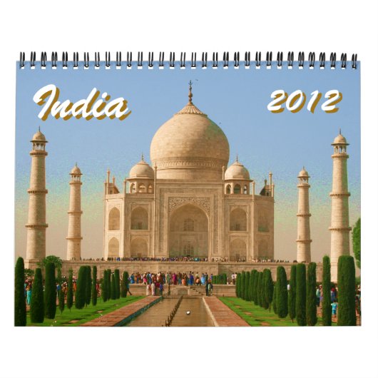 Kalender Indiens 2012 (Titelbild)