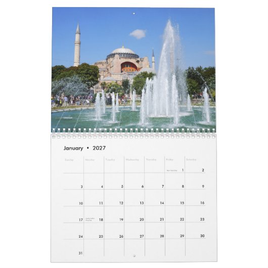 Kalender Istanbuls 2012 (Jan 2027)