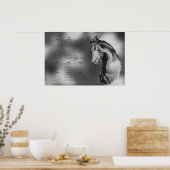 Kalender, Jährlich schönes Hengstpferd Poster (Küche)
