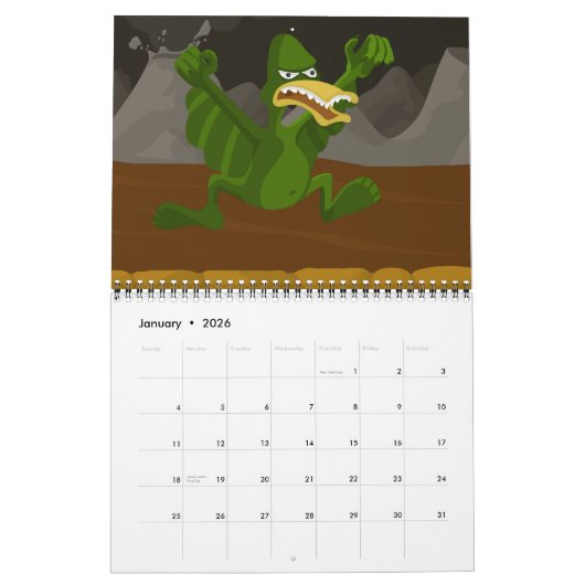 Kalender JakeWozniak.com 2012 (Jan 2026)