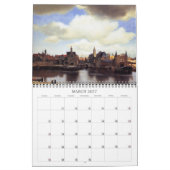 Kalender Jan.s Vermeer Malerei-2017 (Mär 2027)