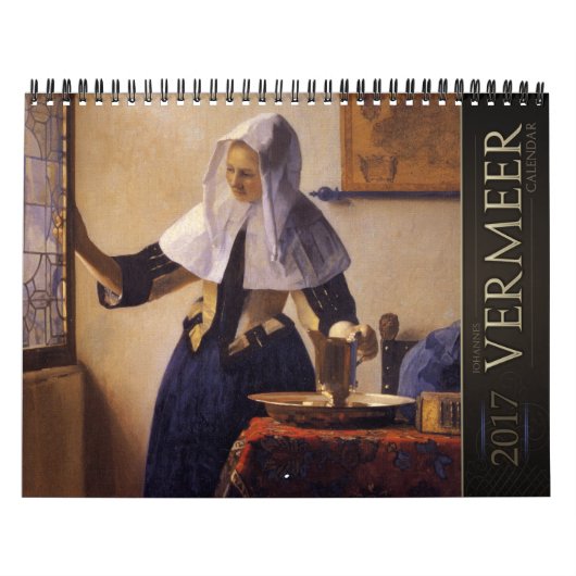 Kalender Jan.s Vermeer Malerei-2017 (Titelbild)