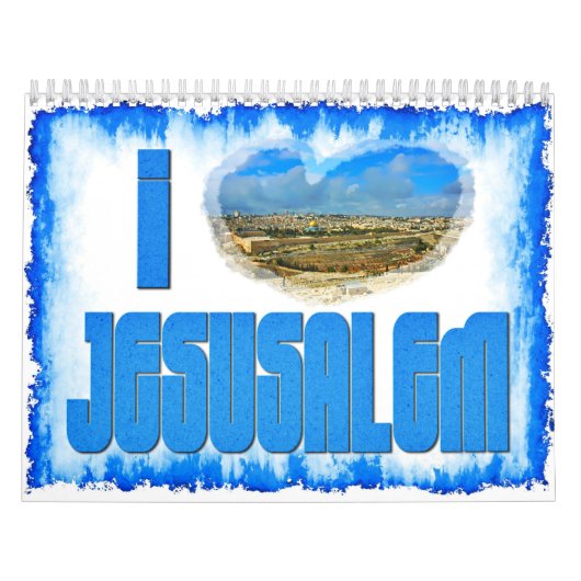 Kalender Jerusalem (Titelbild)