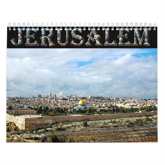 Kalender Jerusalem (Titelbild)