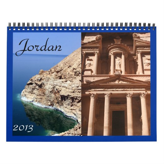Kalender Jordaniens 2013 (Titelbild)