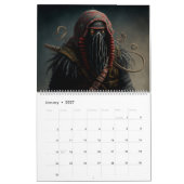 Kalender Kalender Warrior Fantasy 2023 (Jan 2027)