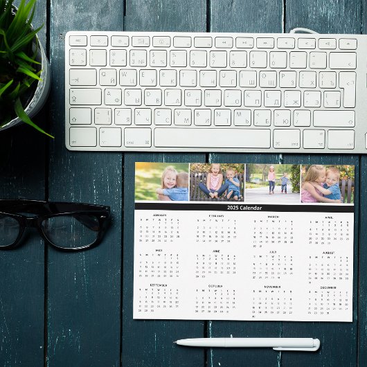 Kalender-Karte 2025 für benutzerdefinierte Familie