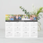 Kalender-Karte 2025 für benutzerdefinierte Familie (Stehend Vorderseite)