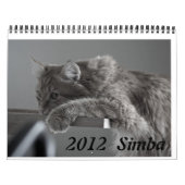 Kalender-Katze 2012 Kalender (Titelbild)