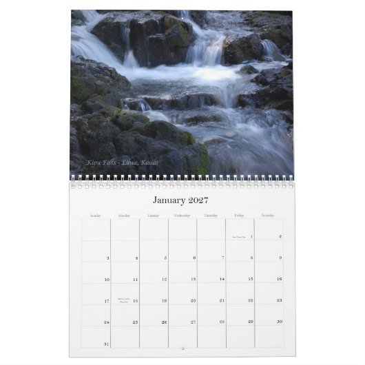 Kalender Kauais 2011 (Jan 2027)