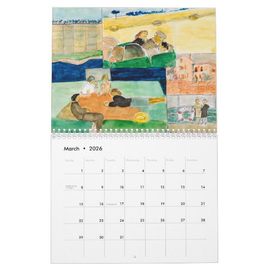 Kalender Kays Cassill 2018 - wir haben immer Pari (Mär 2026)