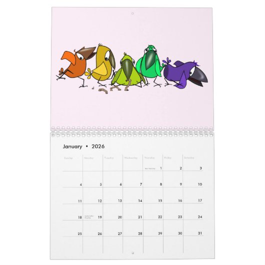 Kalender "Kinder" - Niedlich (Jan 2026)