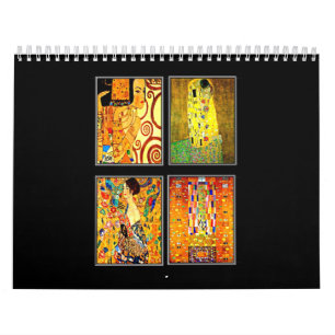 Kalender-Klassiker/Vintage-Gustav Klimt Kalender