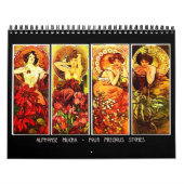 Kalender-Klassisch/Vintag-Alphonse Mucha Kalender (Titelbild)