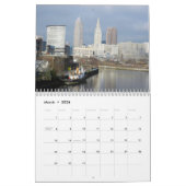 Kalender klassischen Clevelands, Ohio (Mär 2026)
