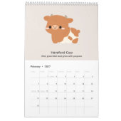 Kalender Kuh 2027 (Feb 2027)