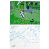 Kalender-Kunst durch Maya Dvalishvili Kalender (Feb 2027)