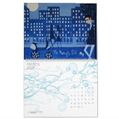 Kalender-Kunst durch Maya Dvalishvili Kalender (Mär 2027)