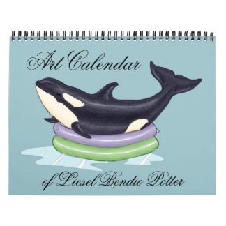 Kalender: Kunst von Liesel Bendio Töpfer Kalender