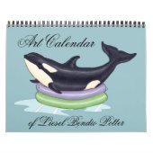 Kalender: Kunst von Liesel Bendio Töpfer Kalender (Titelbild)