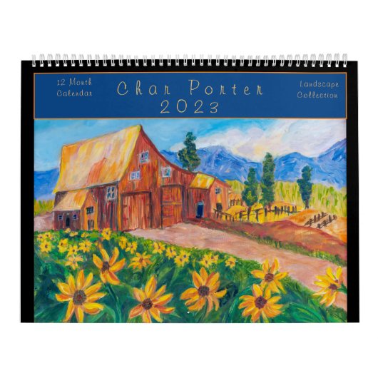 Kalender - Kunstlandschaft 2023 (Titelbild)