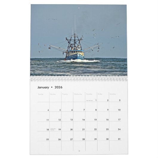 Kalender - Küstenzonen (Jan 2026)