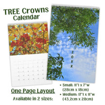 Kalender lang - In den Baumkronen -