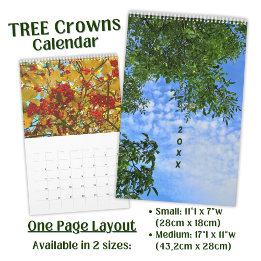 Kalender lang - In den Baumkronen -