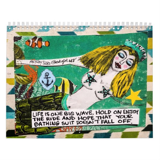 Kalender Leben ist eine große Welle (Titelbild)