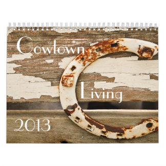 Kalender lebendes Cowtown 2013