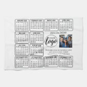 Kalender - Logo, Foto Geschirrtuch (Horizontal)