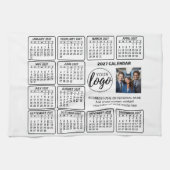 Kalender - Logo, Foto Geschirrtuch (Horizontal)