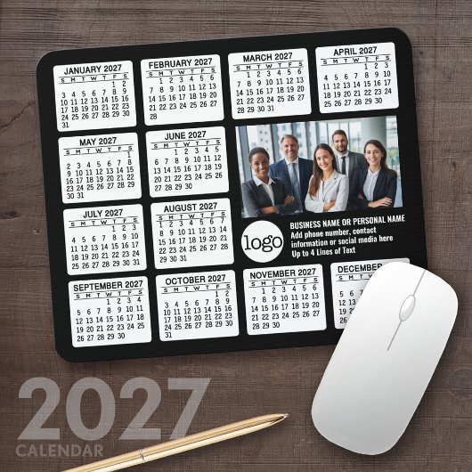 Kalender - Logo, Foto Mousepad