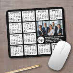 Kalender - Logo, Foto Mousepad<br><div class="desc">Ein Logo und eine Foto-Collage mit einem Kalender und Raum,  um ein paar Zeilen Text hinzufügen. Ein lustiger Artikel für das neue Jahr,  um als Unternehmen geben zu verwenden. Fügen Sie diesem Design ein Foto für eine Gruppe hinzu.</div>