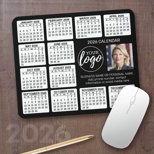 Kalender - Logo, Foto Mousepad