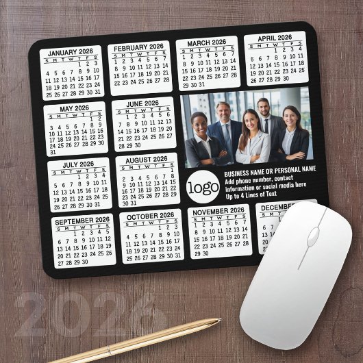 Kalender - Logo, Foto Mousepad