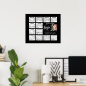 Kalender - Logo, Foto Poster (Heimbüro)