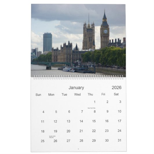 Kalender Londons 2011 (Jan 2026)