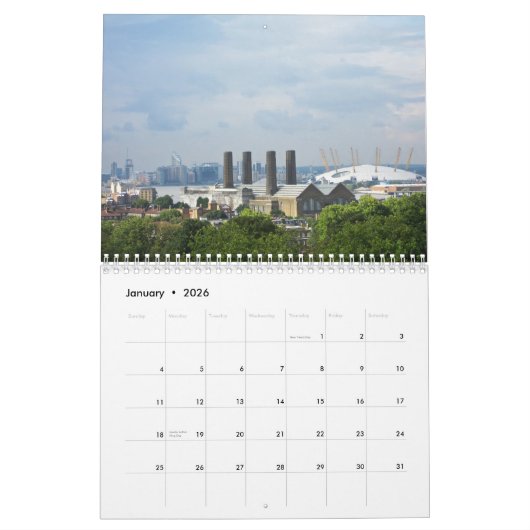 Kalender Londons 2012 (Jan 2026)