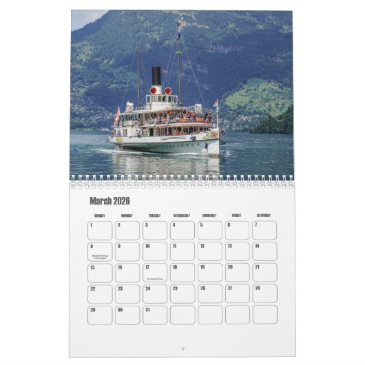 Kalender Luzern-Schweiz (Mär 2026)